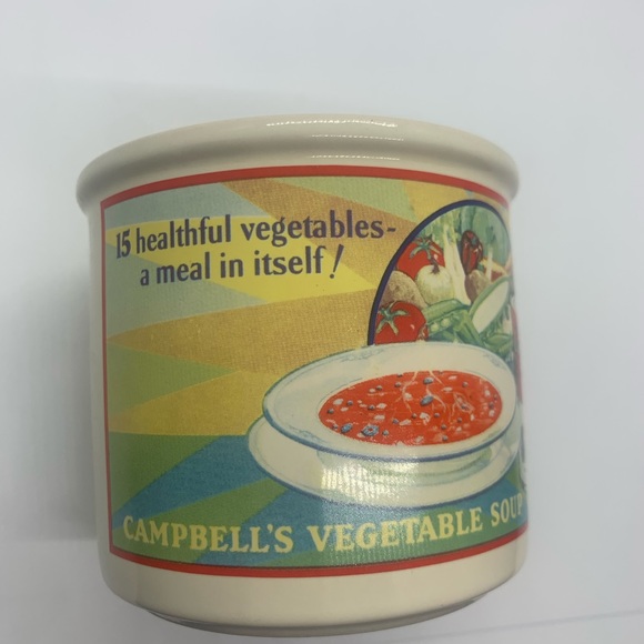 CAMPBELL’S Vintage Vegetable Soup Mug / Coffee Cup 1993 - Picture 3 of 7